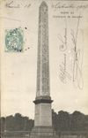 POSTAL Paris Obellsque de Louqsor de la VENDIMIA