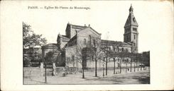 CPA Paris Eglise St Pierre de Montrouge