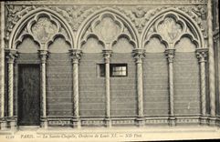 CPA Paris La Sainte Chapelle Oratoire de Louis XI