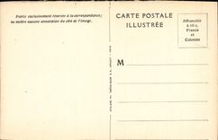 VINTAGE POSTCARD Paris Basilica Of the Sacring Mosaic Heart De Montmartre of the chorus central Reason