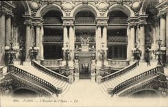 CPA Paris L Escalier de L Opera
