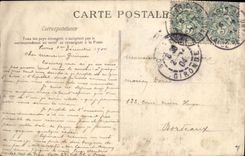 VINTAGE POSTCARD Paris Val de Grace Seen from of the Gardens