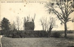CPA Bois De Boulogne Le Moulin de Longchamps
