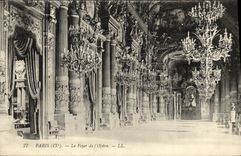 CPA Paris Le Foyer de L Opera