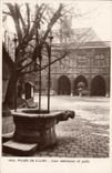 VINTAGE POSTCARD Paris Museum Of Cluny Interior Court and Well