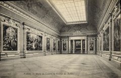 Museo de Paris de la POSTAL de la VENDIMIA de la lumbrera la galeria de Rubens