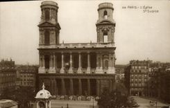 CPA Paris L Eglise St Sulpice