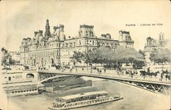 CPA Paris L Hotel de Ville