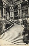 CPA Paris Le Grand Escalier de L Opera