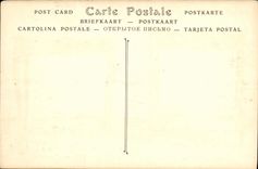 VINTAGE POSTCARD Paris Museum Jacquemart Andre Institut of long France Tabloe Louis XV