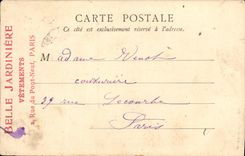 CPA Paris Le Vieux Paris Vue Generale Belle Jardiniere Bateaux