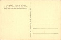 CPA Paris Hotel des Invalides La chapelle et le tombeau de Napoleon 1er