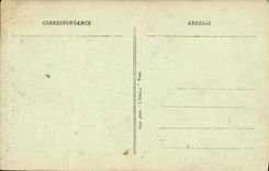 POSTAL Paris de la VENDIMIA la tumba del soldado desconocido bajo L Arc de Triomphe Militaria