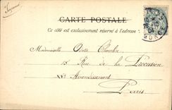 CPA Paris Jardin Du Grand Palais