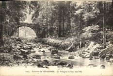 CPA Gerardmer La Vologne au Pont des Fees