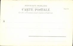 POSTAL Paris de la VENDIMIA la lumbrera y el Seine vistos del puente de artes