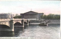 CPA Paris Bon Marche Palais Bourbon 