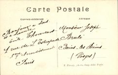 CPA Paris Escalier du Palais de Justice a la place Dauphine 