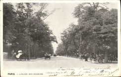 CPA Paris Alele des acacias