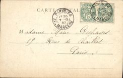 CPA Paris Alele des acacias