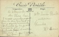 VINTAGE POSTCARD Paris Souvenir of the Sacring Goeur de Montmartre Bell