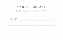 VINTAGE POSTCARD Paris Cheap Town hall Goes to the flowers