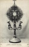 VINTAGE POSTCARD Paris Notre Dame the Treasury Monstrance in vermeil by Poussielgue