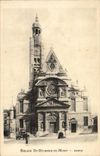 CPA Eglise St Etienne du Mont Paris