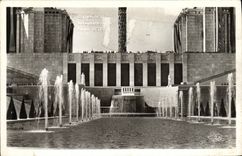 CPA Paris Bassins Et Fontaines du Trocadero