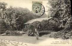 CPA Paris Bois de Boulogne Vue interieure du Pre Catelan