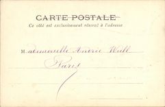 VINTAGE POSTCARD Paris Prefecture of the Seine Notre Dame