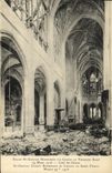 CPA Eglise St Gervais bombardee par canons le vendredi Saint 29 mars 1918 Cote du choeur 
