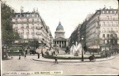 VINTAGE POSTCARD the Pantheon Publishes oar the Paris Good market