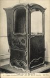 VINTAGE POSTCARD Musee of Decorative Arts Sedan chair Time Louis XV Gift F Doistau