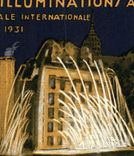 Couverture de carnet Les illuminations a l exposition coloniale Paris 1931
