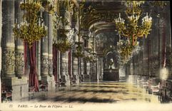 CPA Paris Le Foyer de l Opera