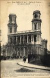 CPA Tout Paris Eglise St Sulpice 