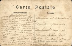 CPA Paris Le Pont des Saint Peres Vue generale du Louvre Les guichets