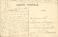 VINTAGE POSTCARD Paris the Village hall of L Town hall