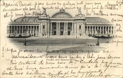 CPA Paris Palais des Beaux Arts