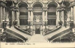 CPA Paris L Escalier de l Opera