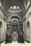 VINTAGE POSTCARD Paris Vault of the Val de Grace the Nave