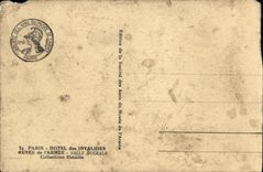 CPA Paris Hotel des Invalides Musee de l Armee Salle Bugeaud