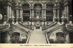 CPA Paris Opera Escalier d honneur