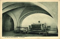VINTAGE POSTCARD Paris With the House of the Missions the Crypt