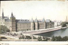 CPA Palais de Justice Edite par le Bon Marche Paris 