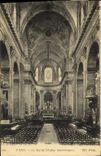 CPA Paris La Nef de l Eglise Saint Sulpice