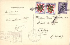 CPA Paris Le Boulevard et les Portes St Martin et St Denis