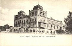 CPA Paris Chateau du Parc Montsouris