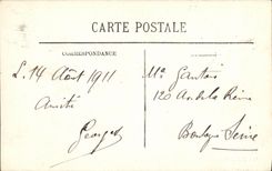 VINTAGE POSTCARD Holy Denis the Tombs L Abbey